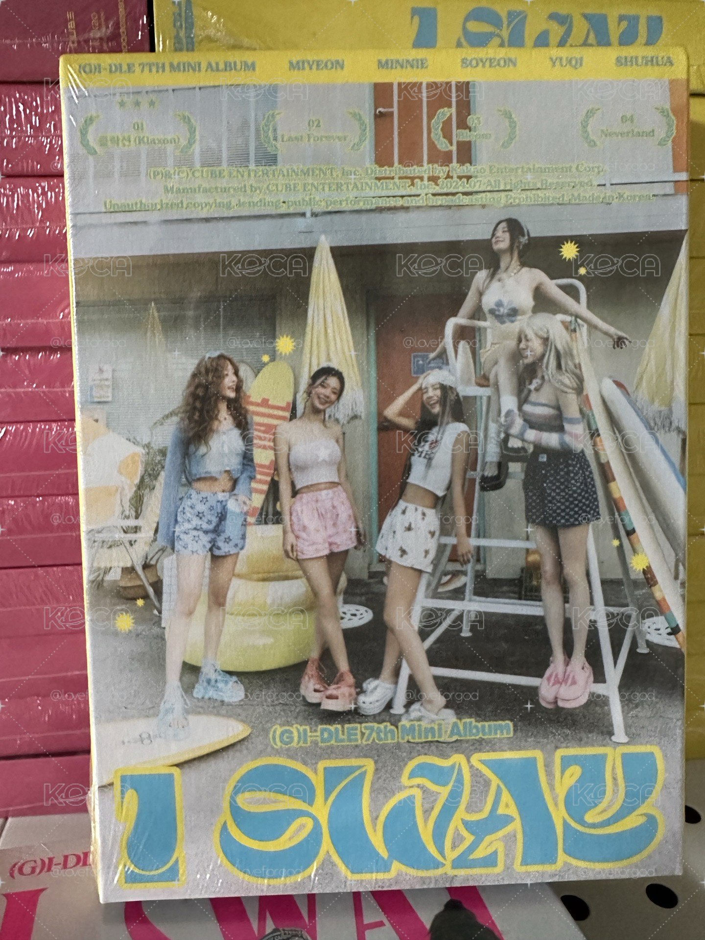 I-DLE 迷你七 I SWAY全新未拆專