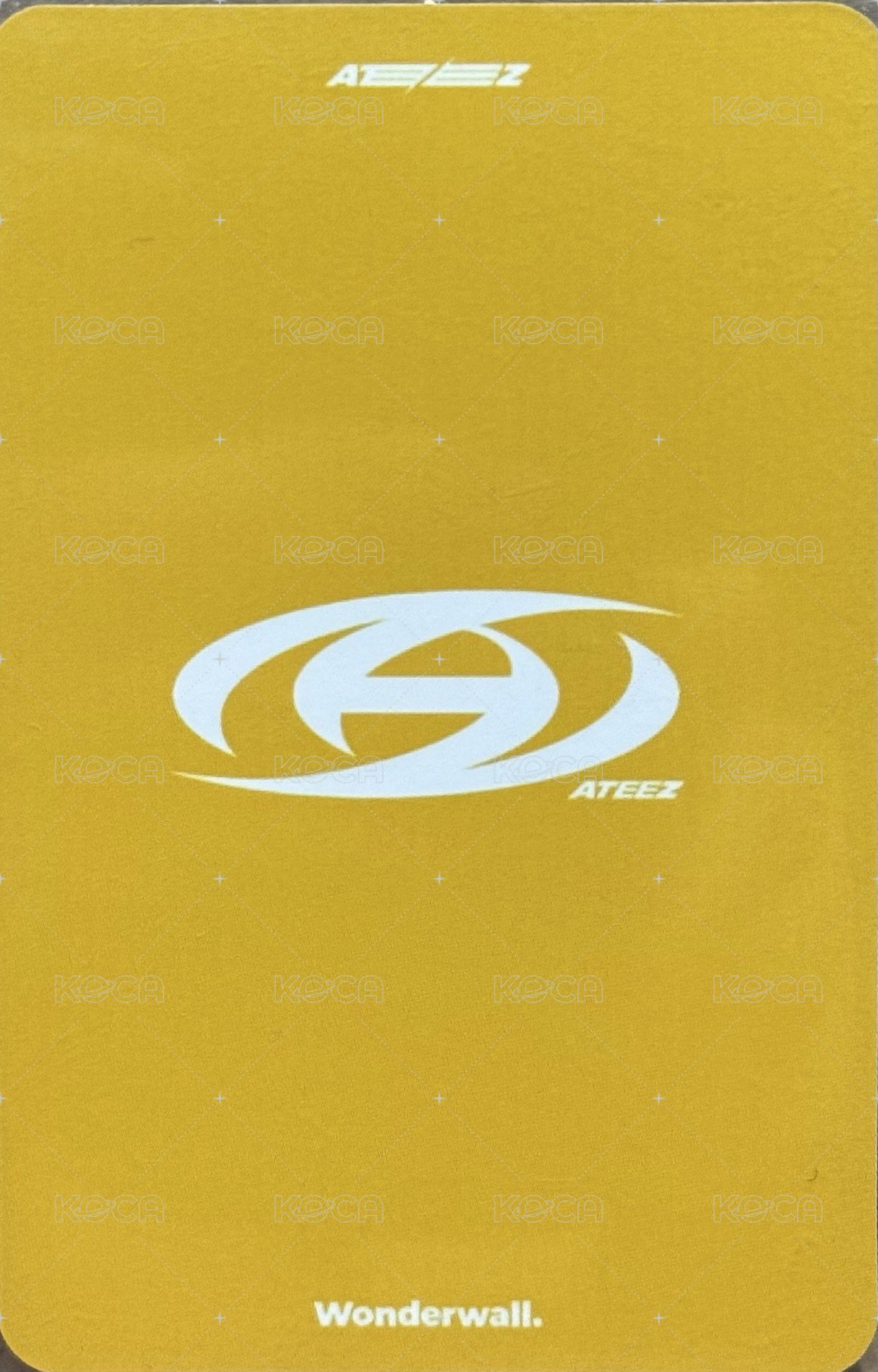 Movement wonderwall 4.0 簽售卡  背面