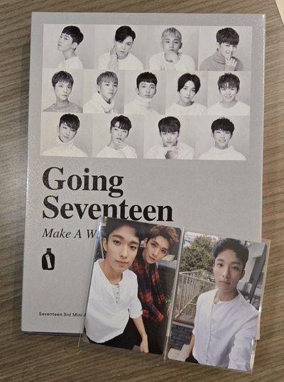 全專🪩迷3 MINI3 MAKE A WISH ver. 李碩珉 洪知秀 DK Joshua 雙人卡