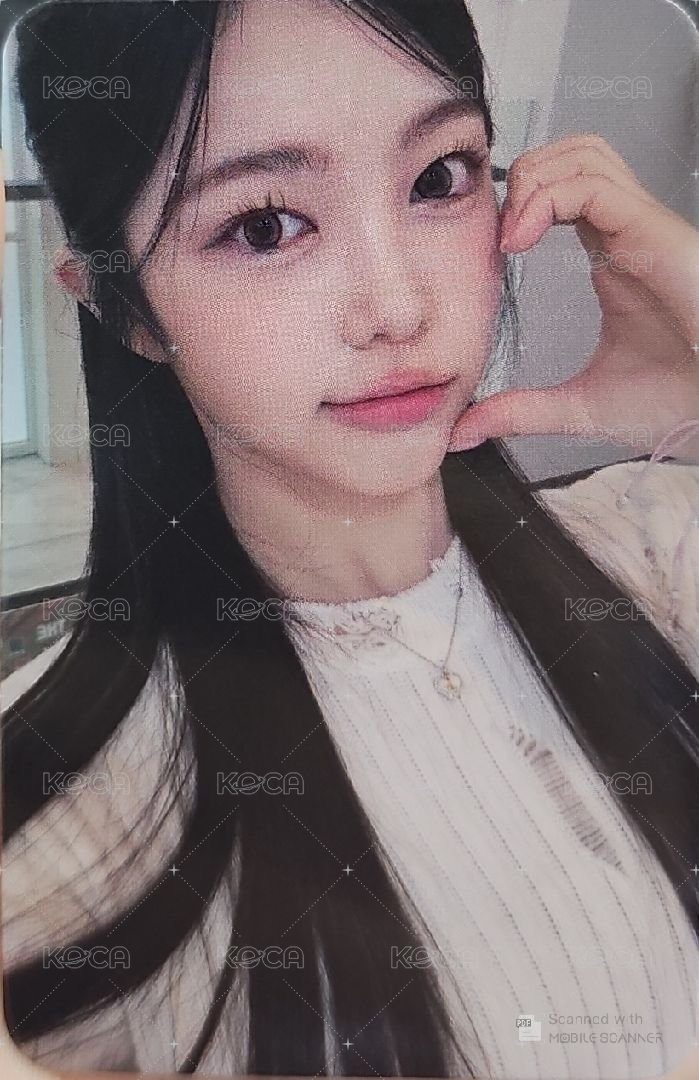 單一 mokket 簽售卡  正面