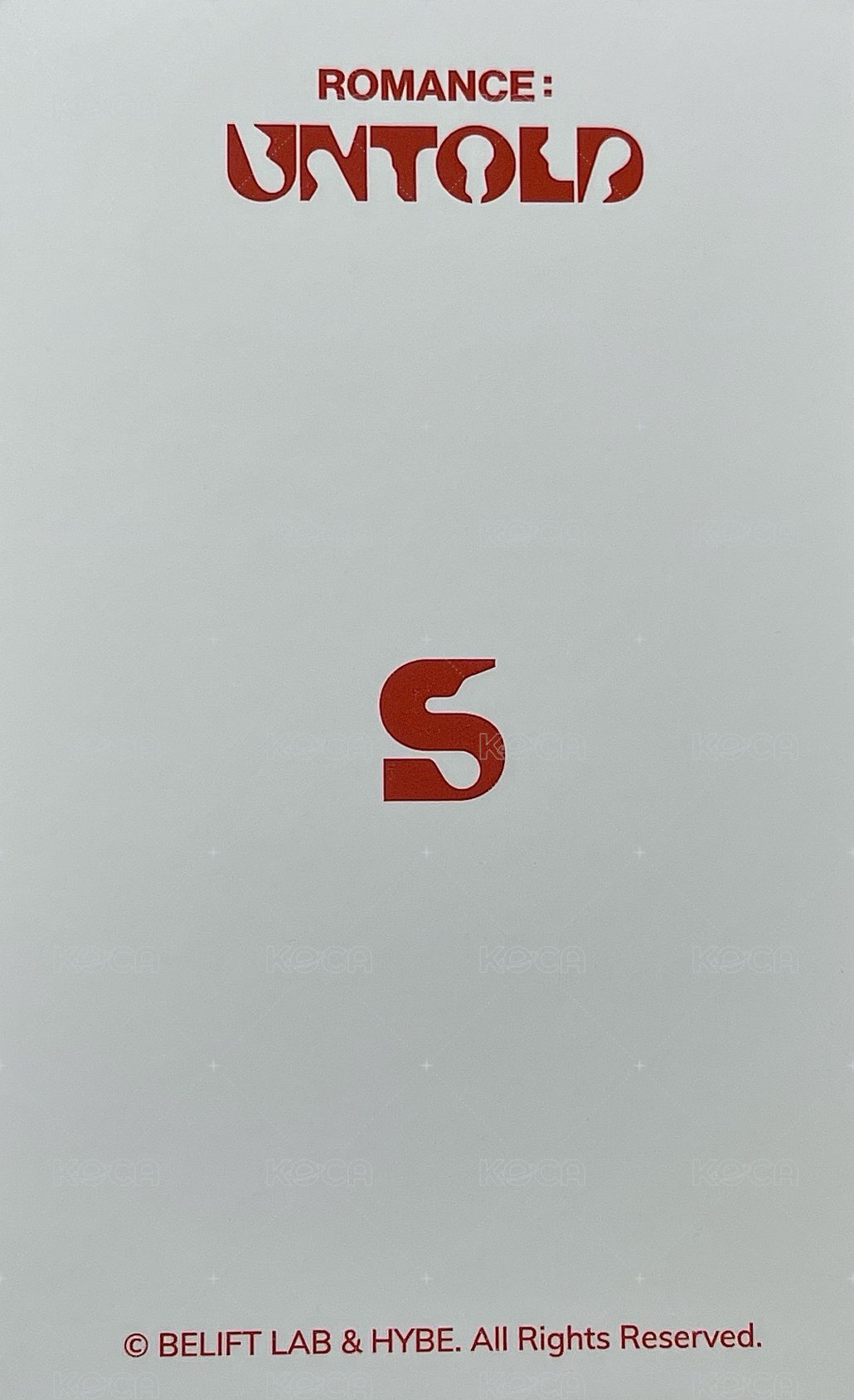 正二 wvs 周邊卡 項鍊卡 背面