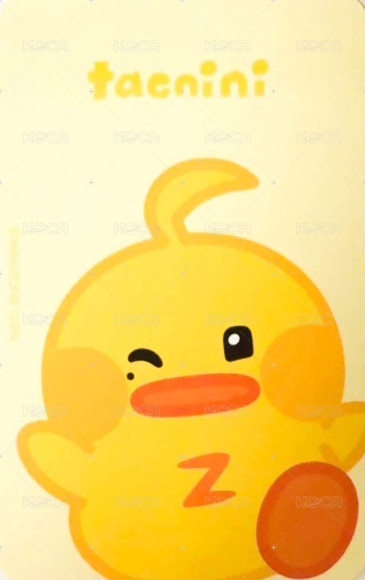 迷三快閃 周邊卡 卡套卡 背面