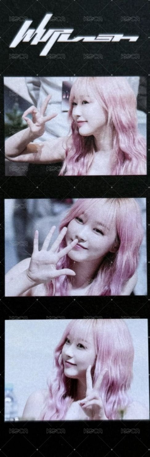 Whiplash kms 簽售卡 現場花絮三宮格 正面