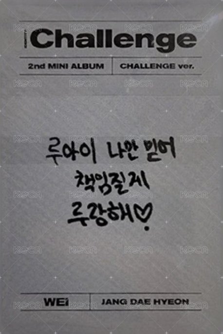 迷你二輯 專輯卡  背面