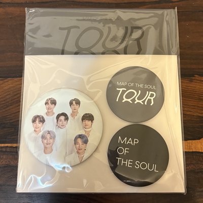 BTS MOTS TOUR MD團體金屬徽章