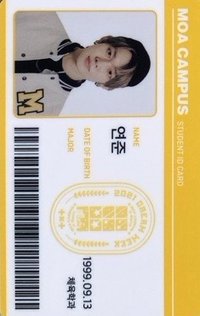 2021 DREAM WEEK 周邊卡 ID卡