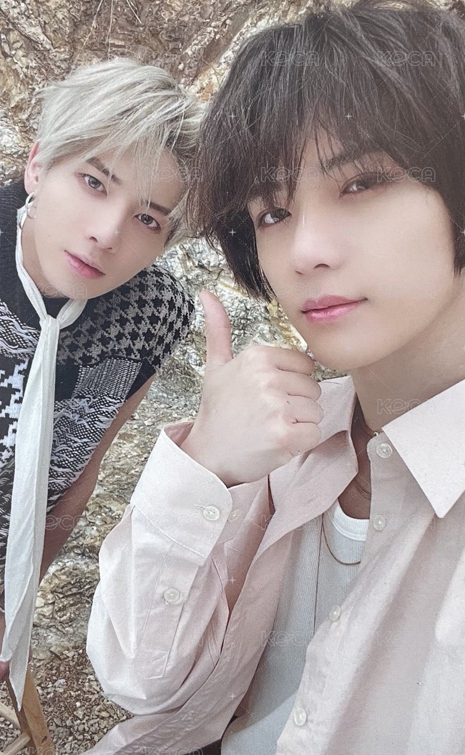 TXT PHOTOBOOK Extended Edition with Comments H:OUR+ 隨機卡 雙人卡 正面