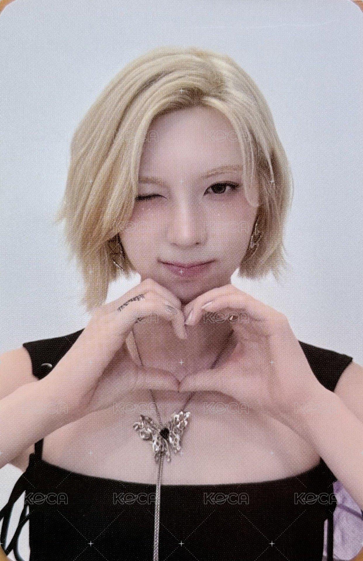 2025年曆 全通路 特典卡 比心裴 正面