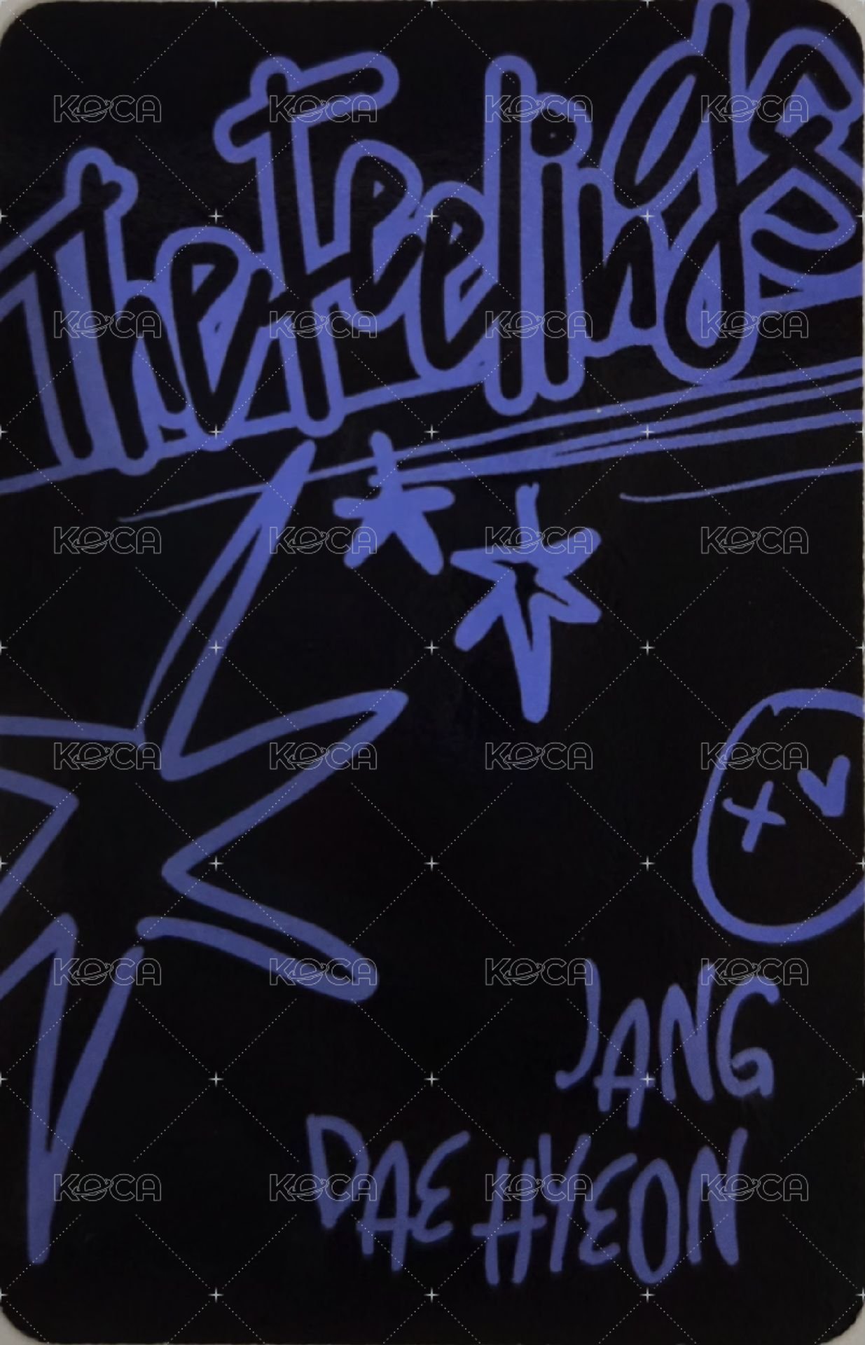 迷你七輯 專輯卡  背面