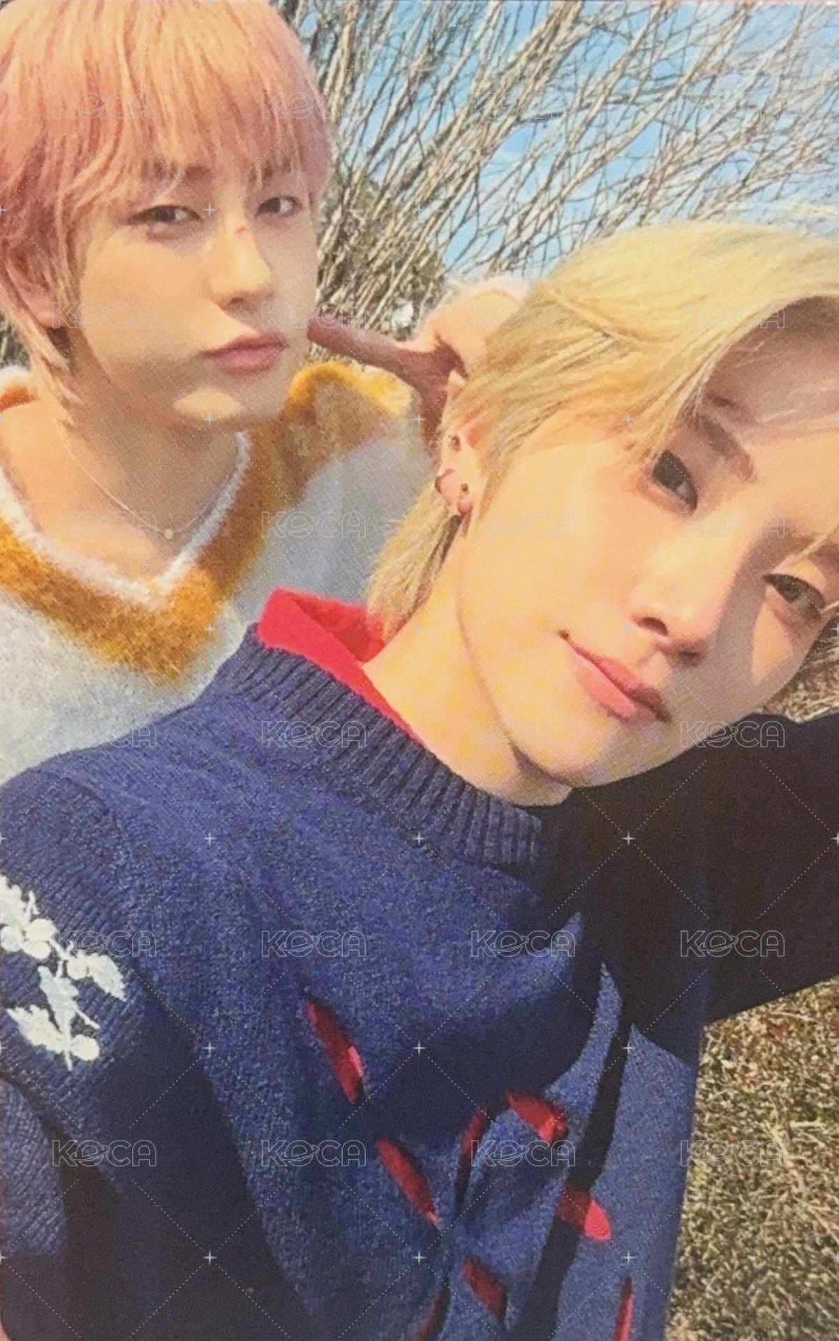 五月雨 (Samidare) 專輯卡 雙人小卡 Taki&Yuma 正面