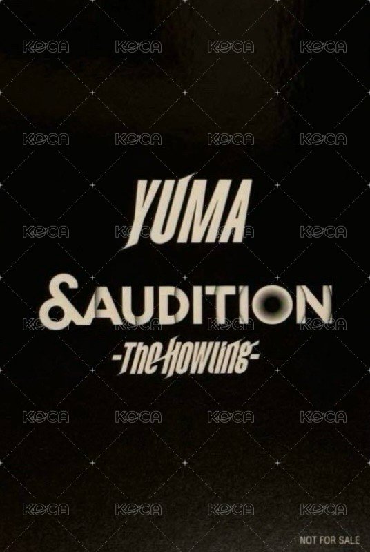 &AUDITION LINE Music 抽選卡  背面