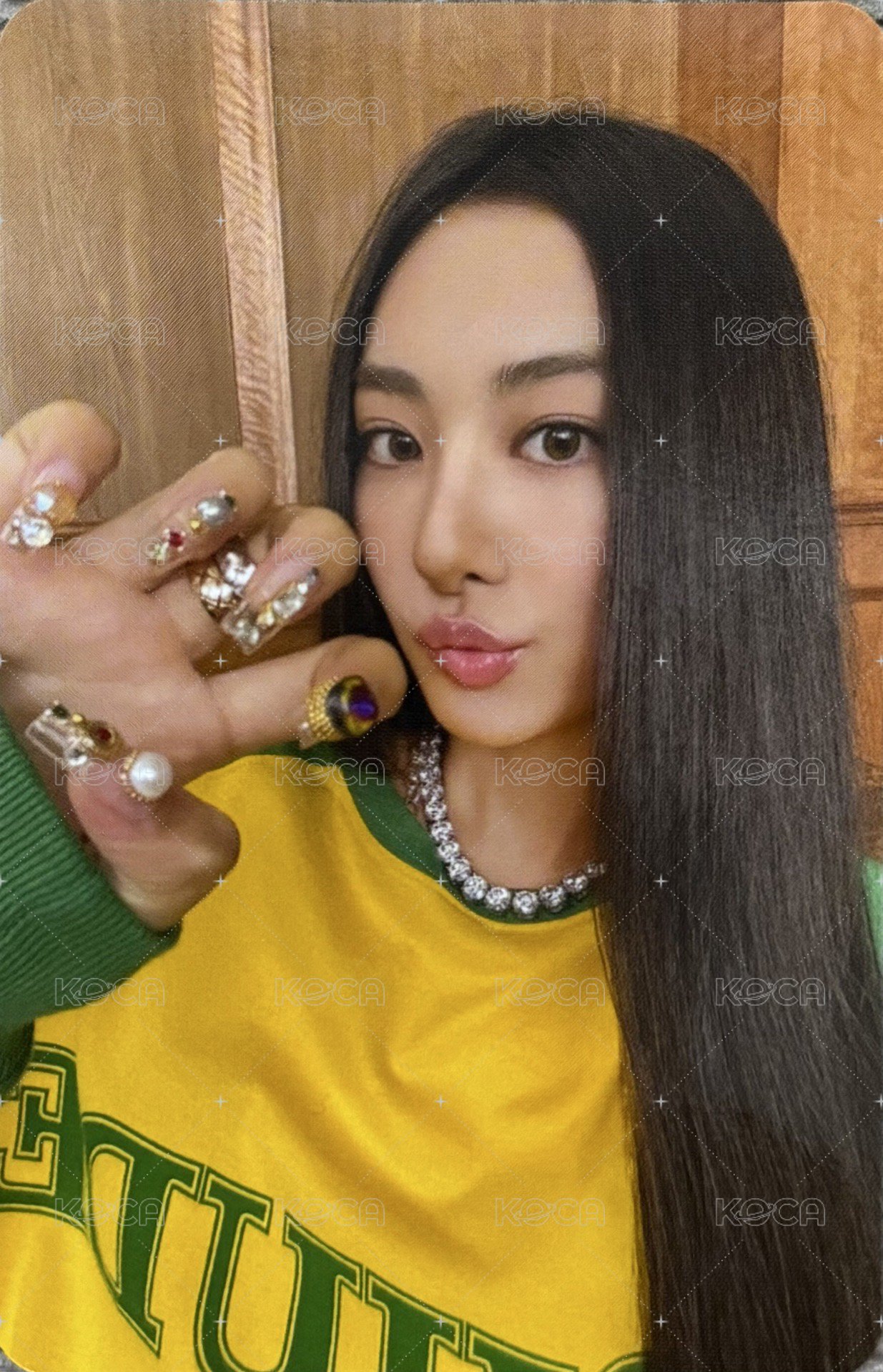 mini 1 tbl 鐵盒卡Gawon 周邊卡  正面