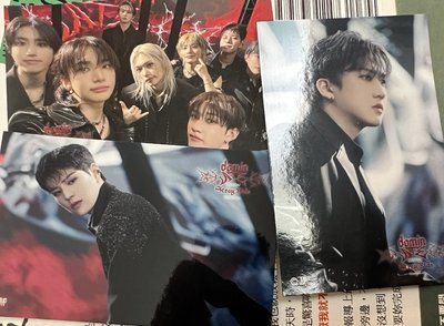 Stray kids dominate 一番賞 線下 貼紙