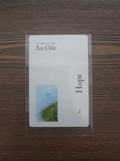 正三 專輯卡 HOPE ver 燦
