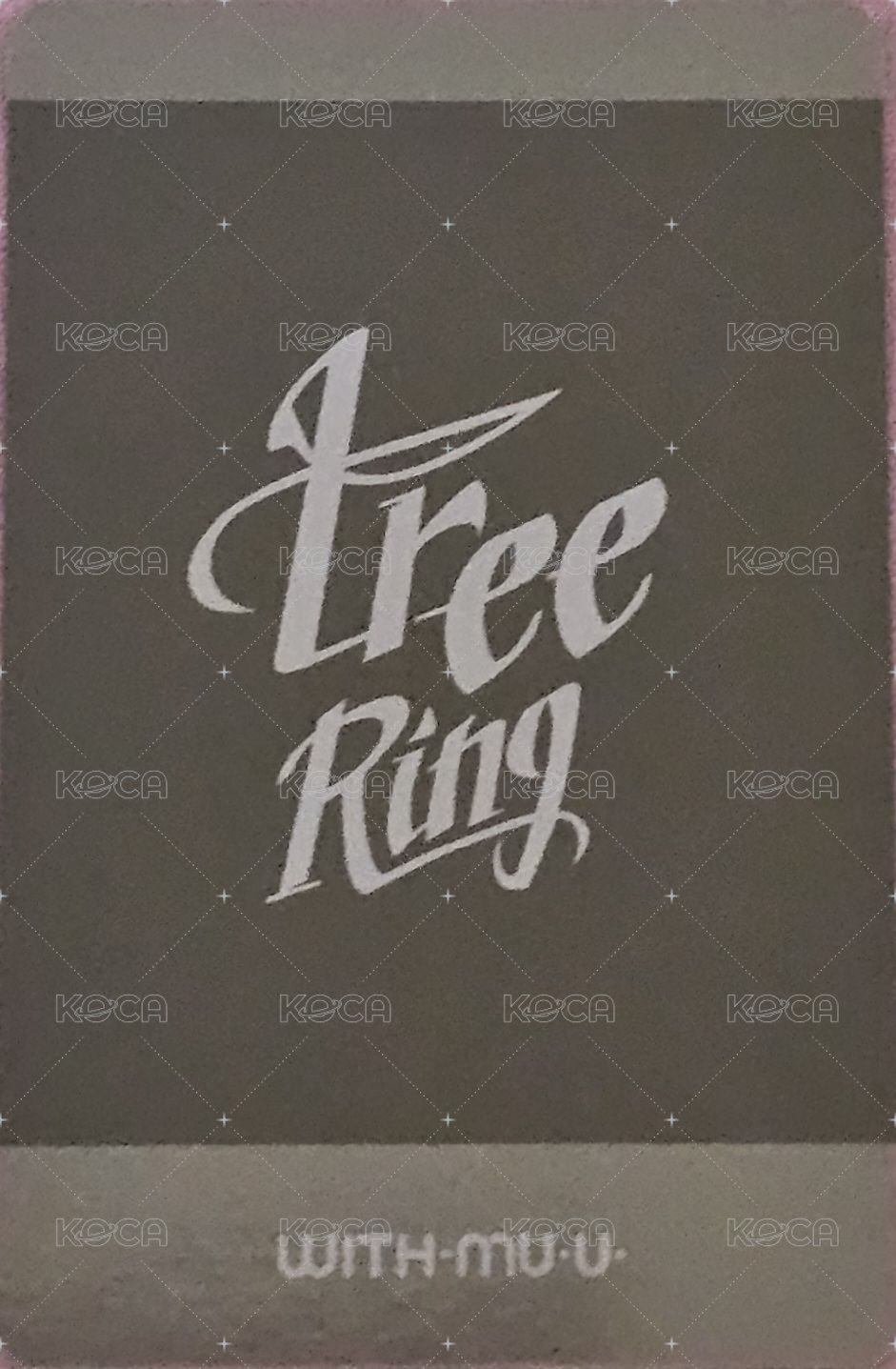 Tree Ring wm 幸運卡  背面