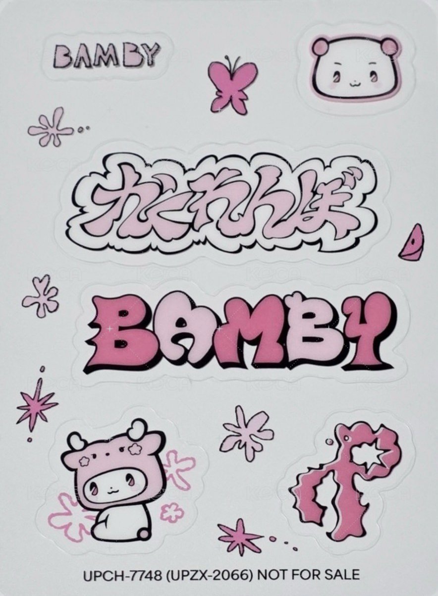 かくれんぼ 專輯卡 通常盤 miimu貼紙 正面