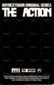 The Action General market 單封 特典卡  背面