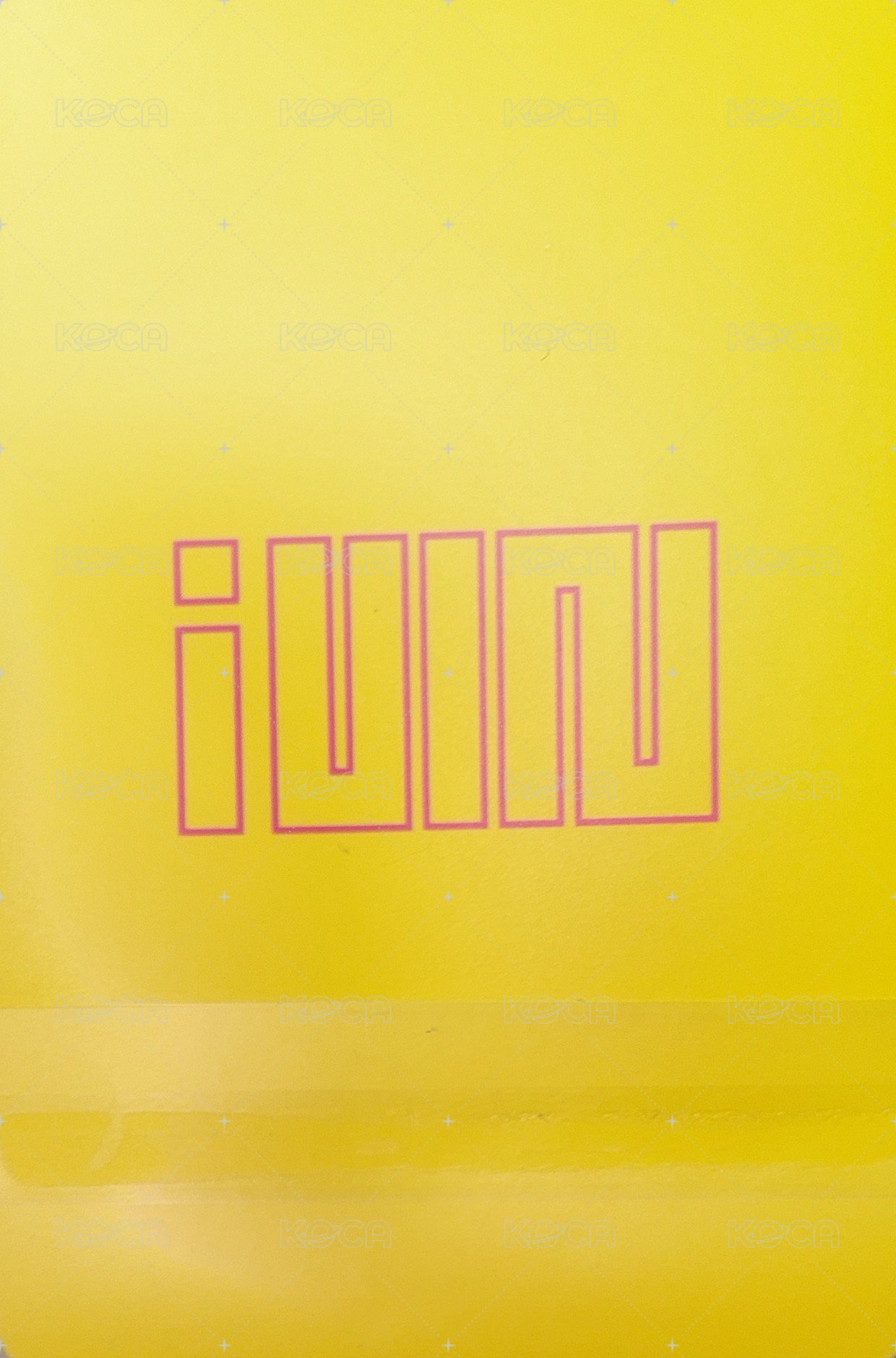 I SWAY mumo 特典卡 2舒華特典 背面