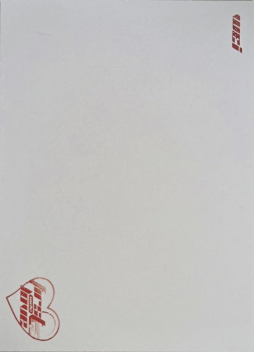 迷你四輯 明信片  背面