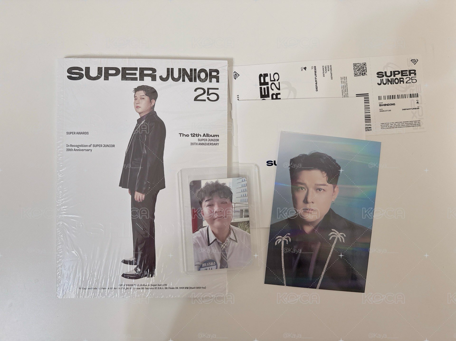 SJ25 神童PB + Fanme預購特典卡