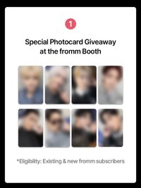 TOWARDS THE LIGHT : WILL TO POWER 2025 Fromm 首爾場外特典