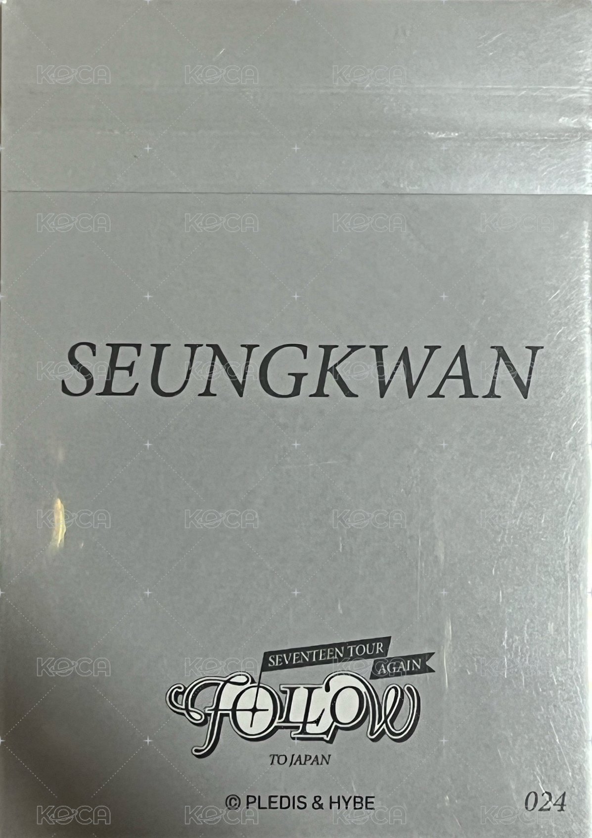 FOLLOW AGAIN 隨機卡  背面