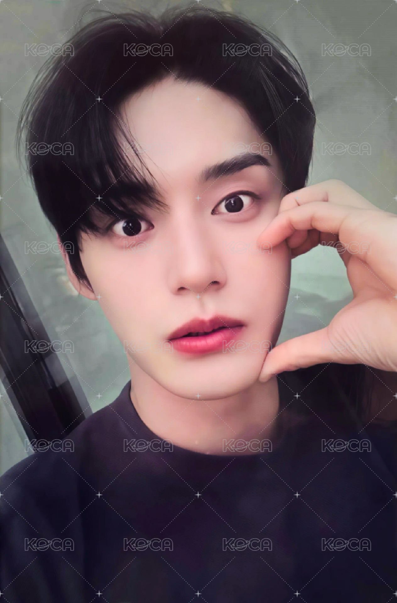 迷一 k4 2.0 特典卡 比心 ver. 正面