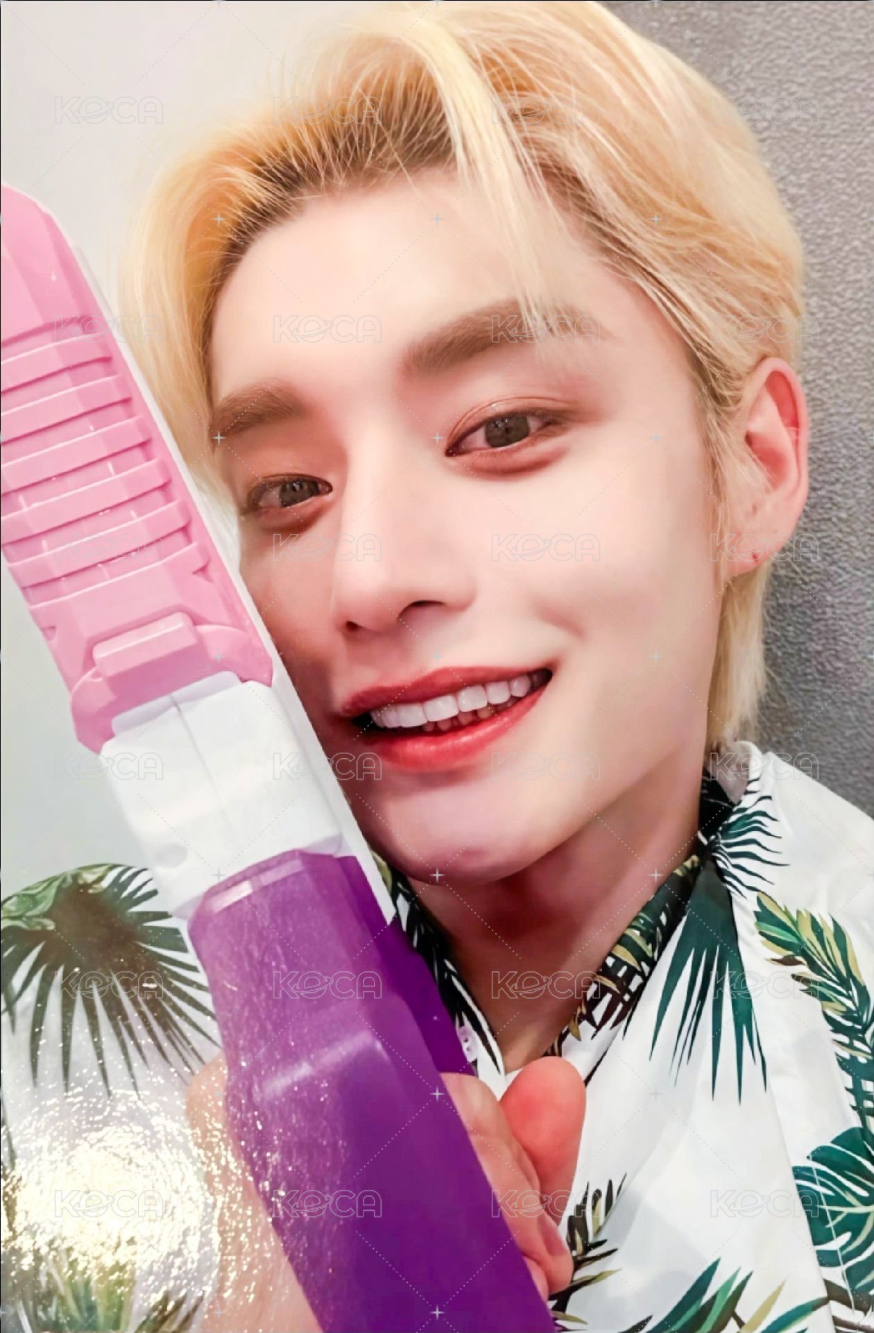 迷四 am 5.0 特典卡 渡假水槍 ver. 正面