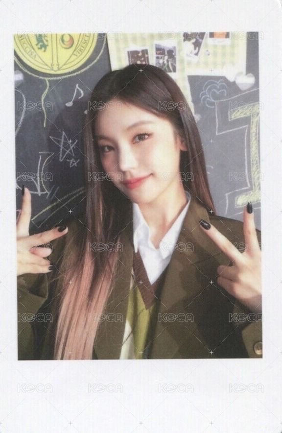 2023年曆 wm 特典卡 拍立得 正面