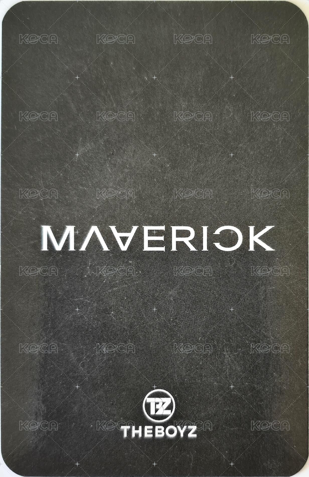 Maverick mk 1.0 簽售卡  背面