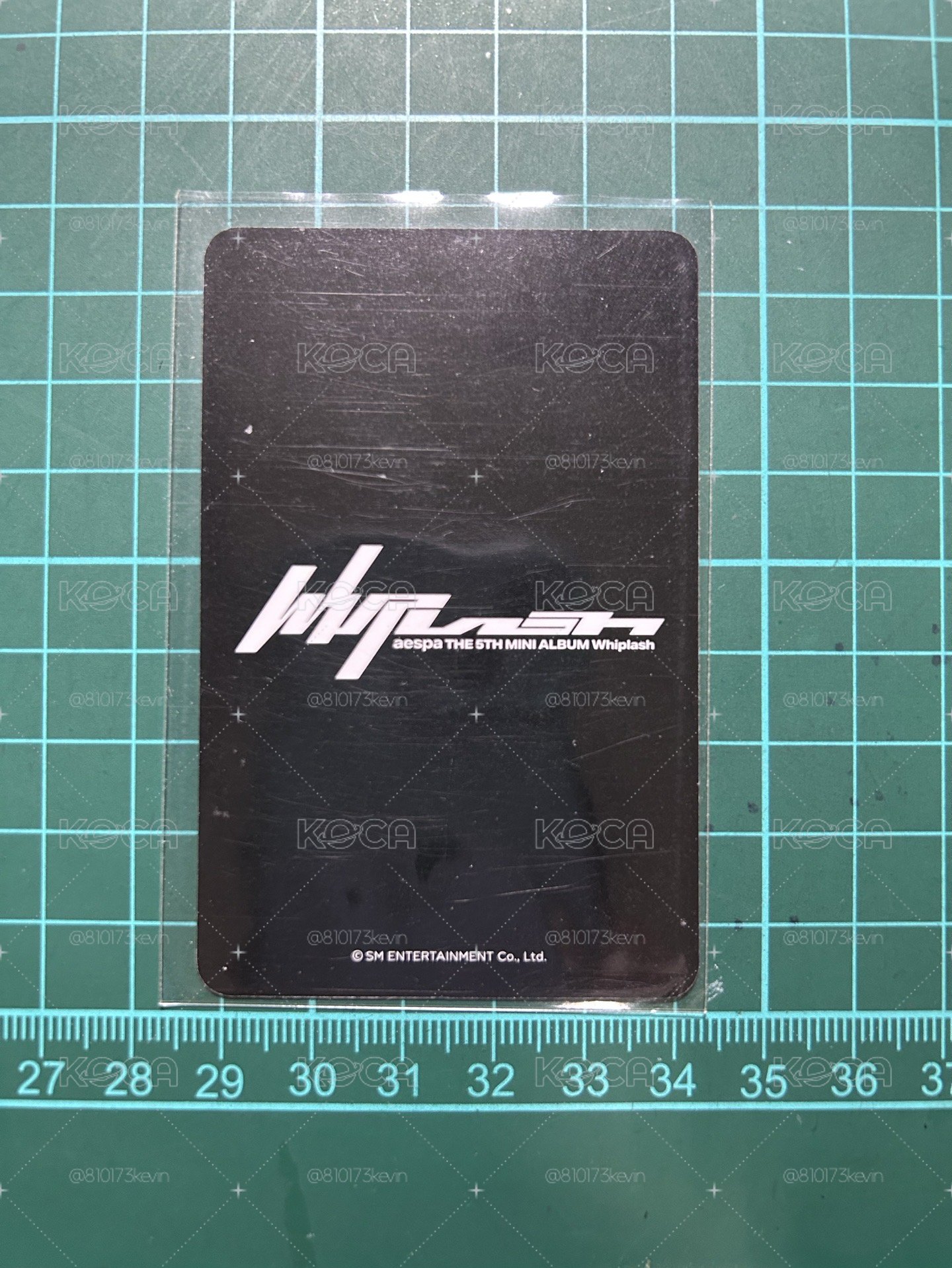 aespa whiplash sm 幸運卡 吉