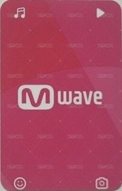 HATE XX MWAVE 特典卡  背面
