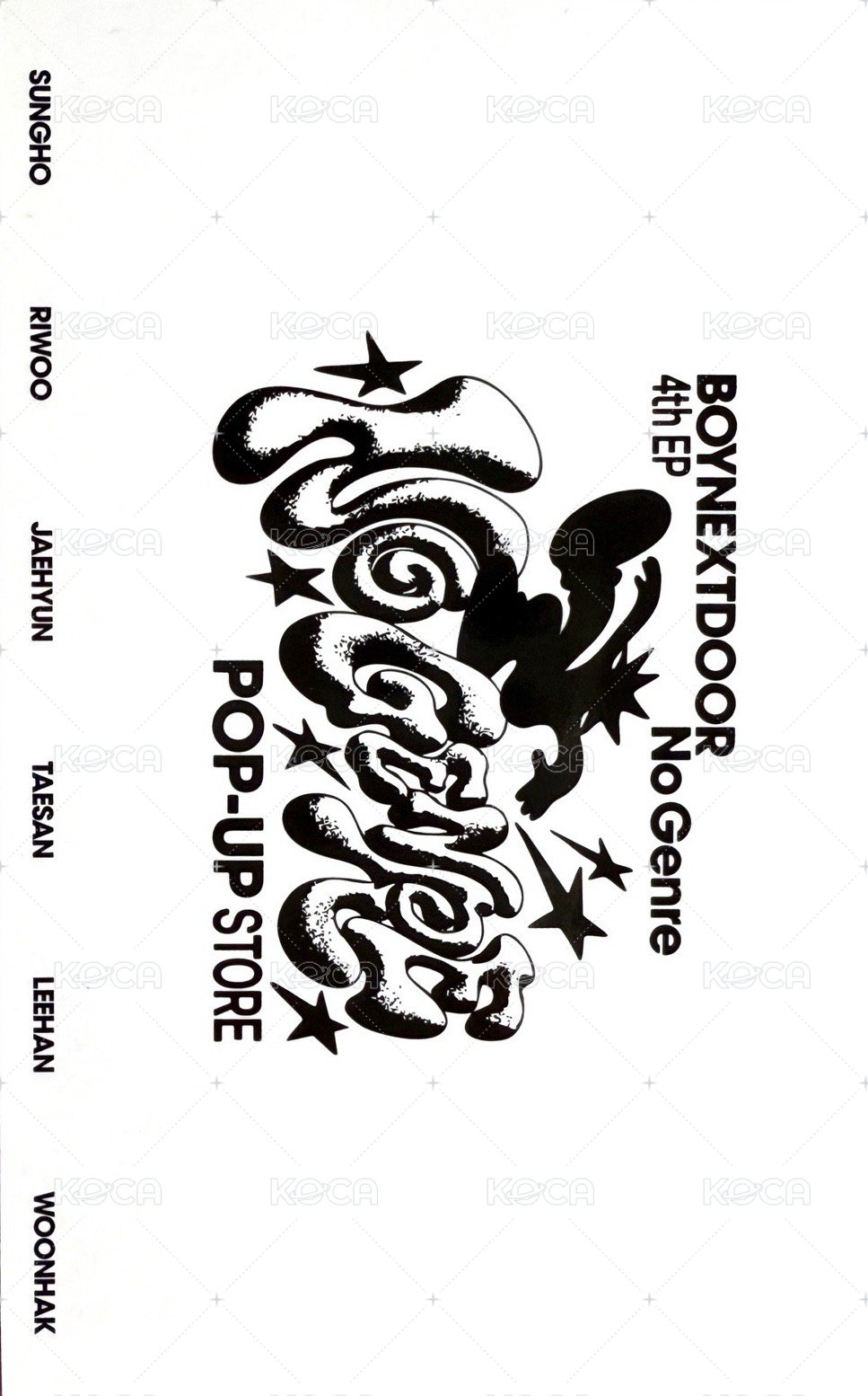 No Genre 滿額卡 曼谷線下快閃 二宮格 3 背面