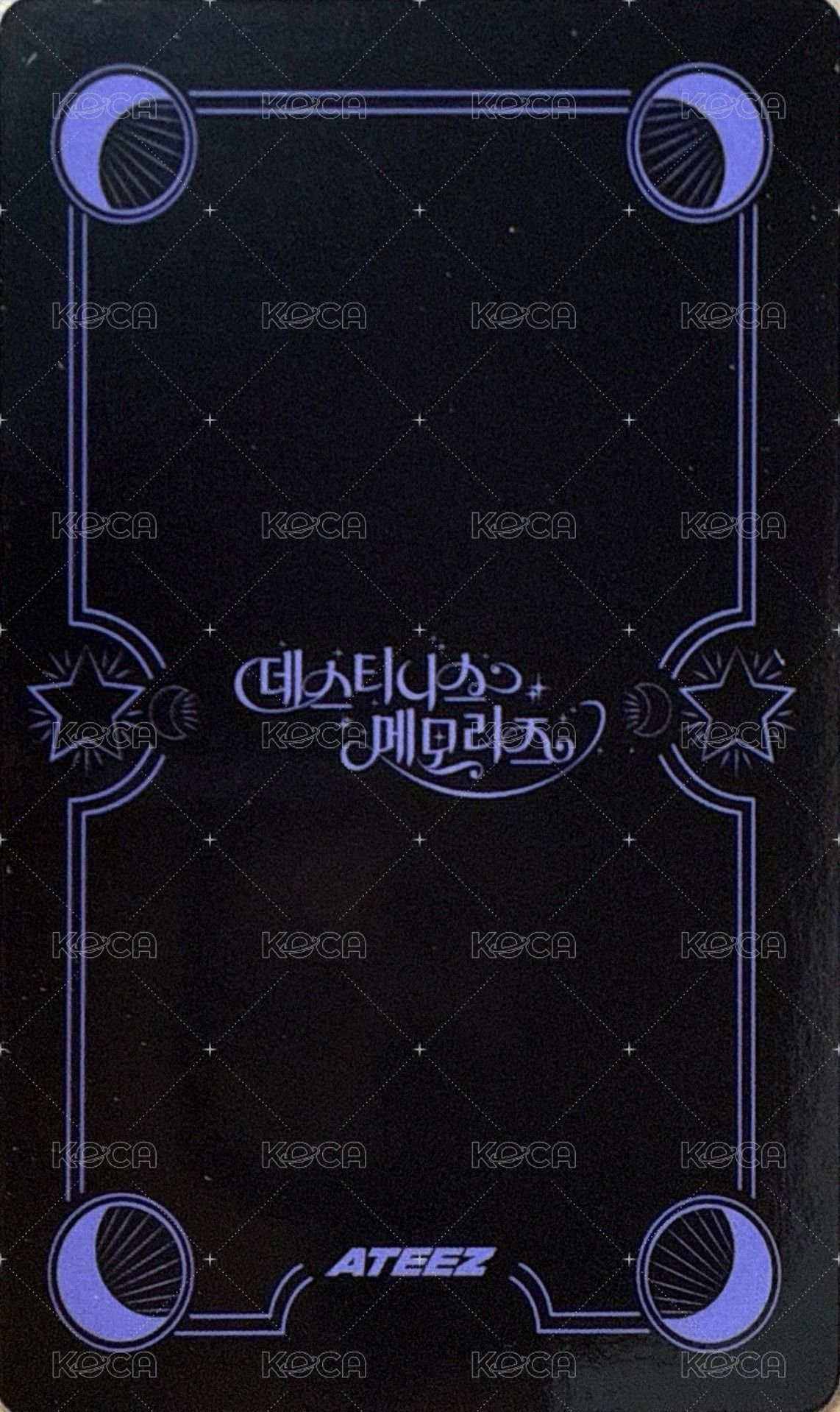 Destiny’s Memories 滿額卡  背面