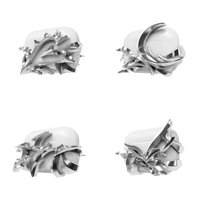 ANDAASH AirPods PRO2 耳機殼 銀