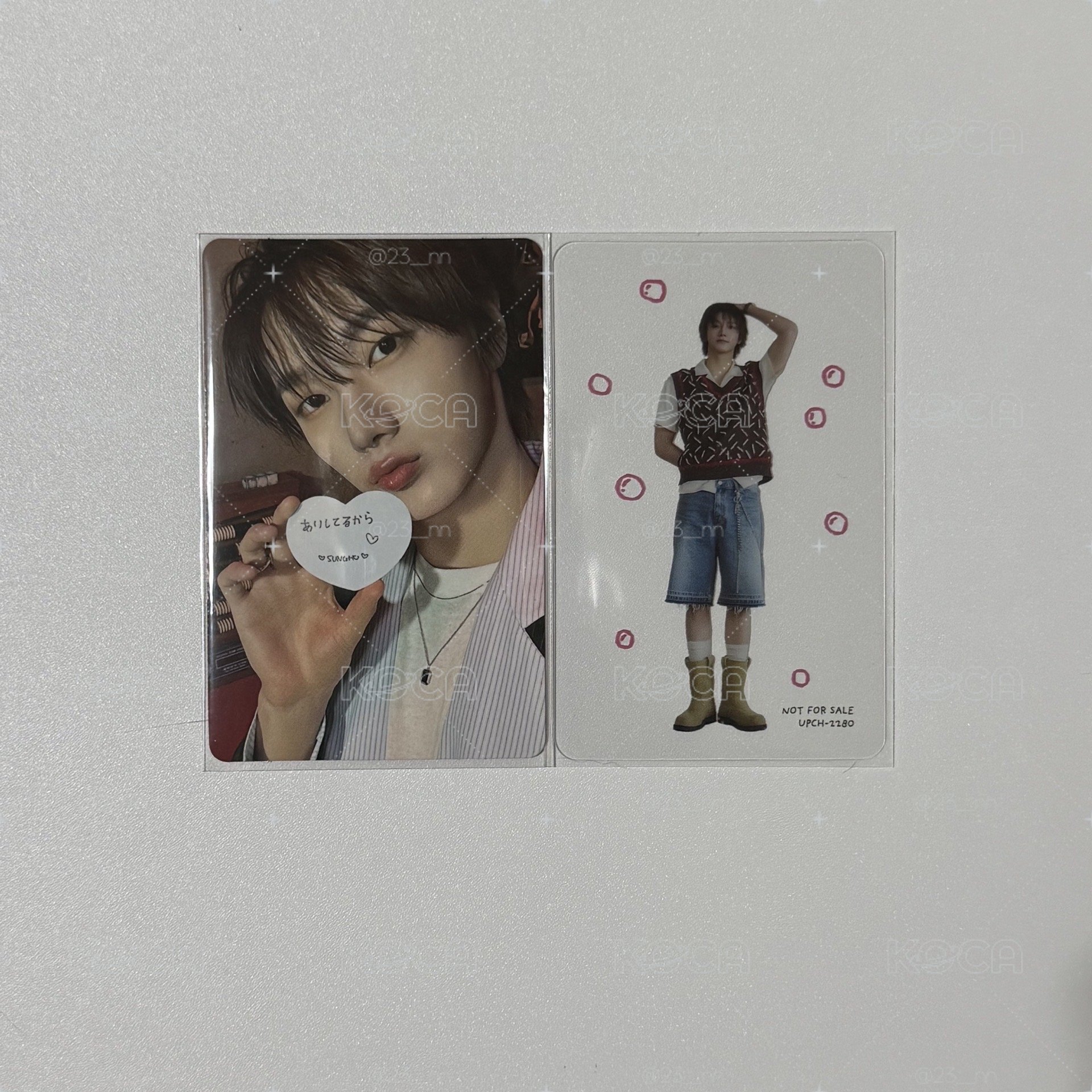 BOYLIFE 專輯卡 單封+透卡 成淏🐱