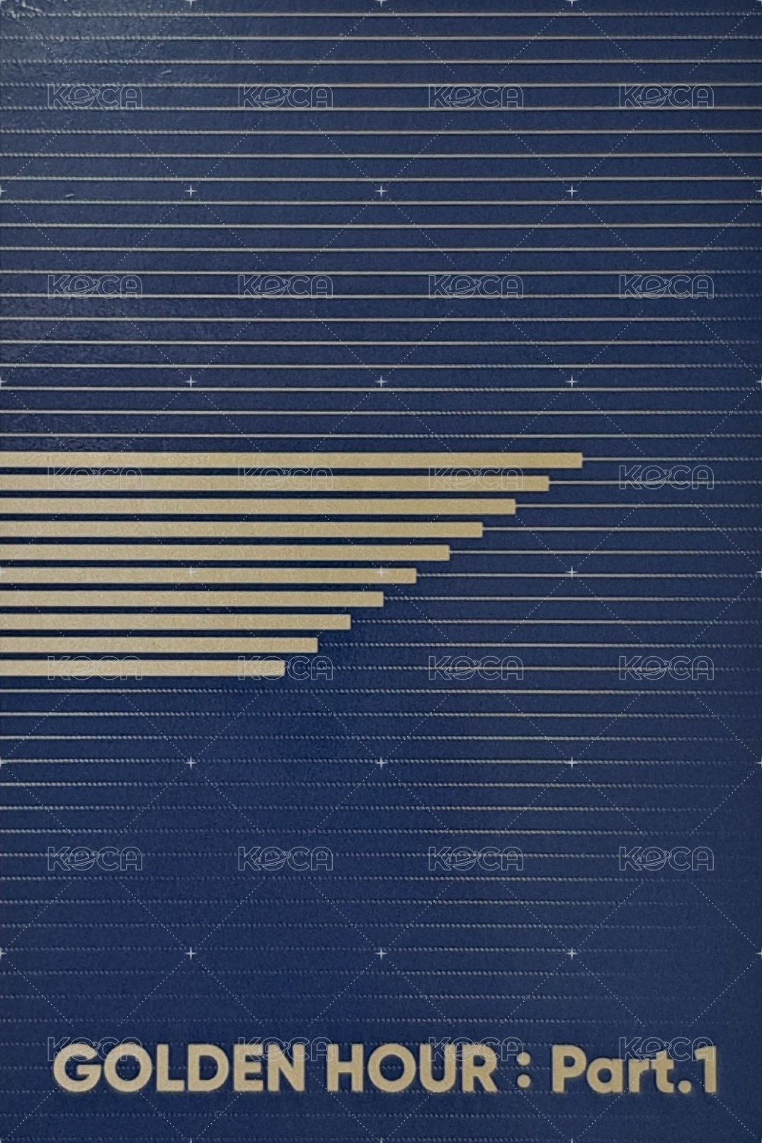 GH1 專輯卡 Blue Hour ver. Z 背面