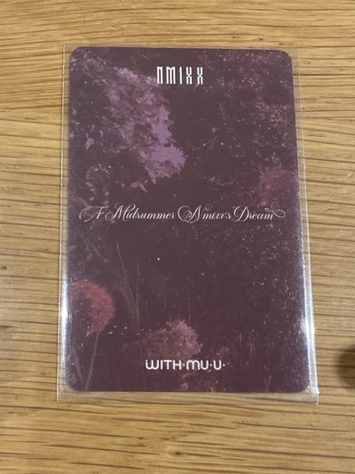 NMIXX Haewon wm特典卡 小狼嫄