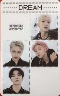 DREAM 專輯卡 DREAM小分隊卡