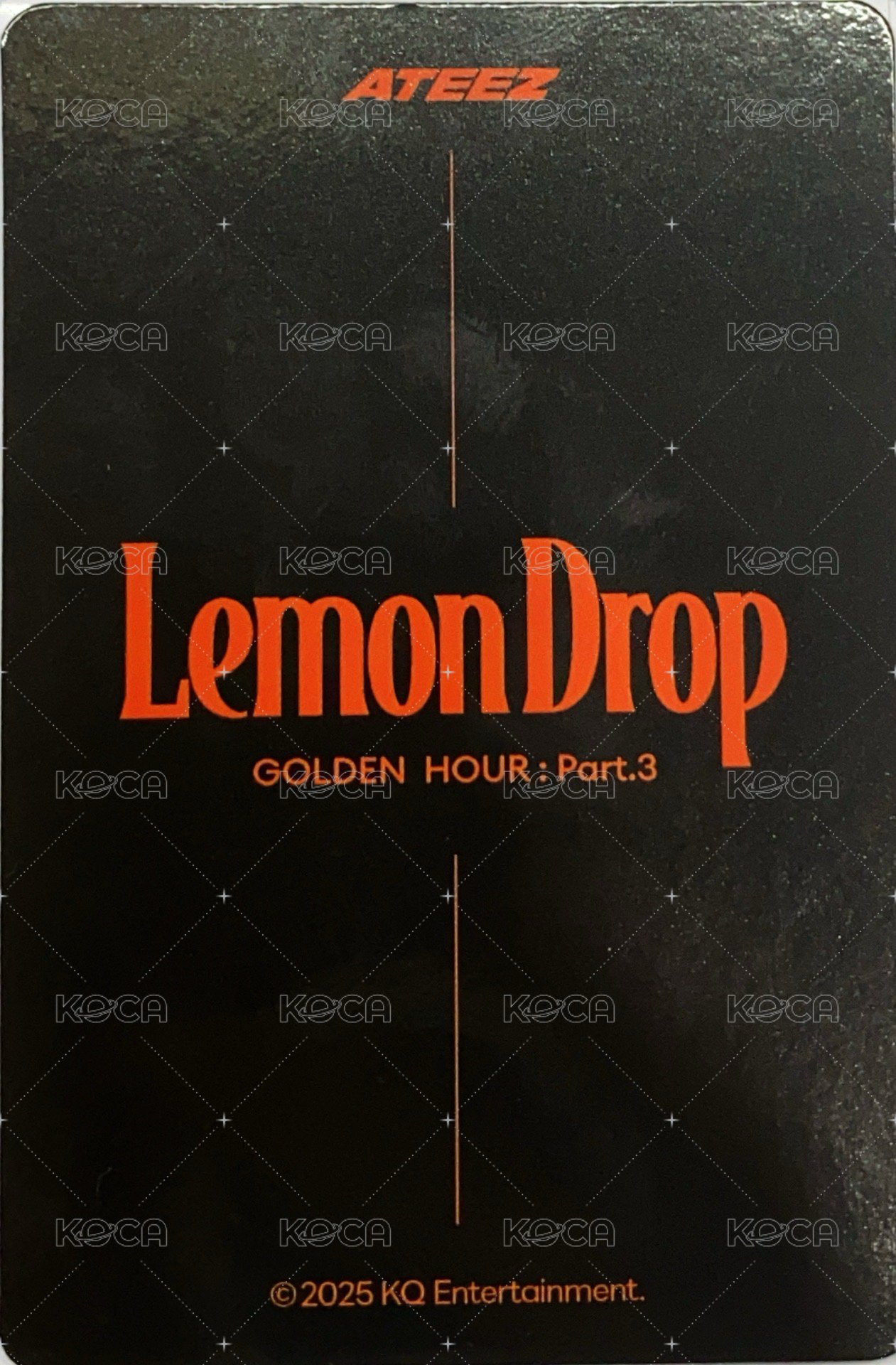 GH3 周邊卡 Linefriend pop-up 卡套 背面