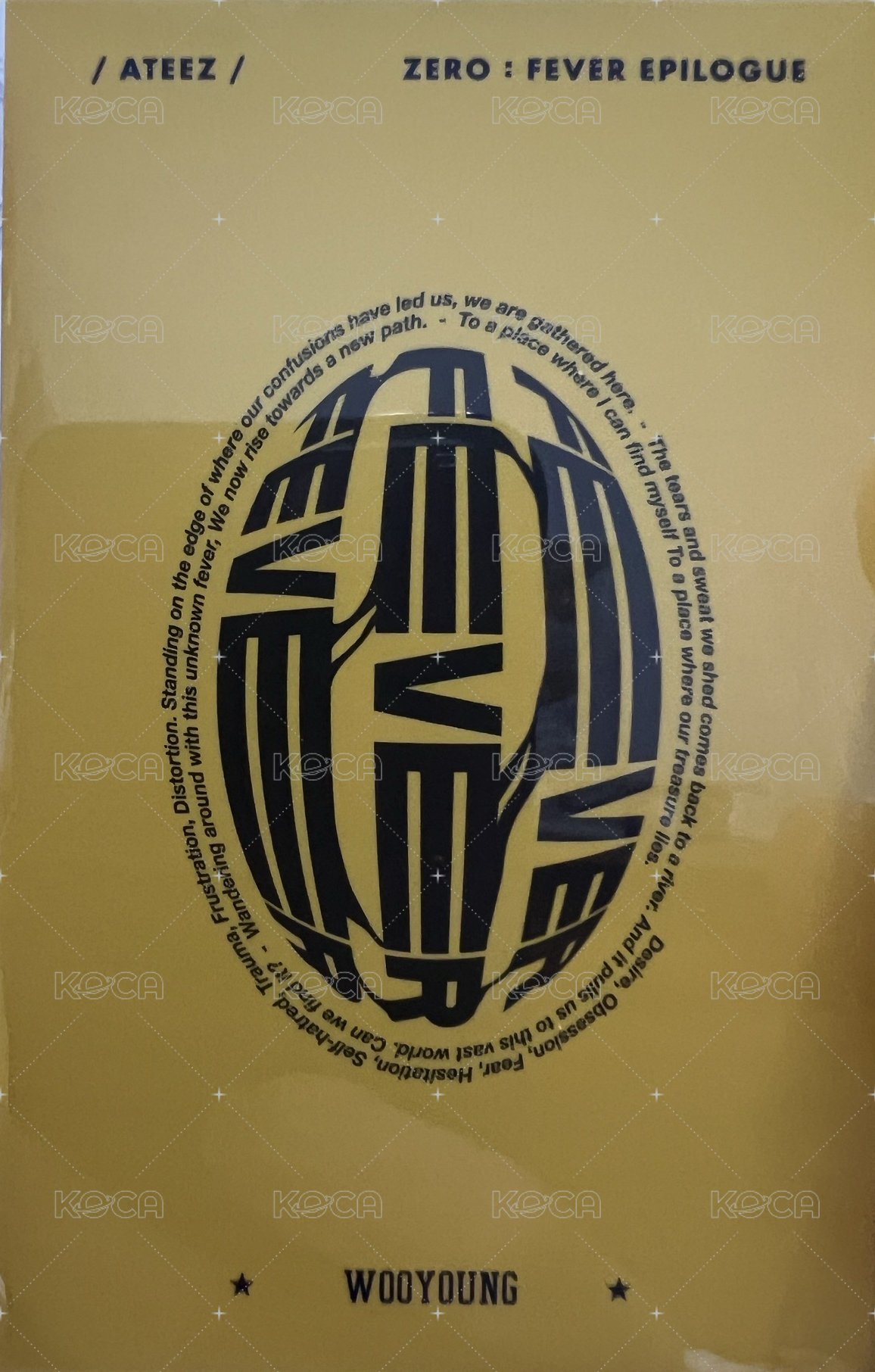 FEVER再版專 專輯卡 固卡PLATFORM Z ver. 背面