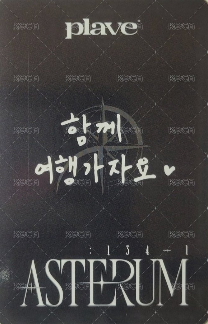 迷二 專輯卡 poca專 背面