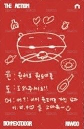 The Action 專輯卡 Play Ver. 背面