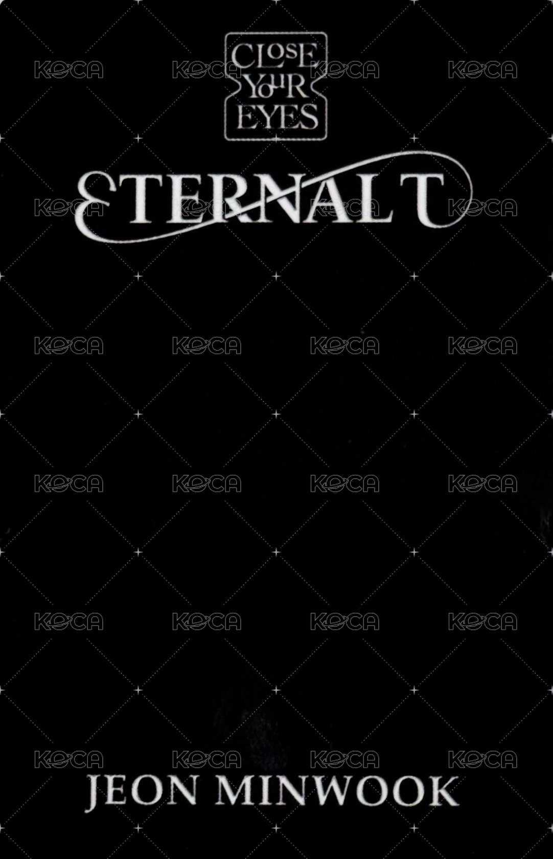 ETERNALT pb版 專輯卡  背面