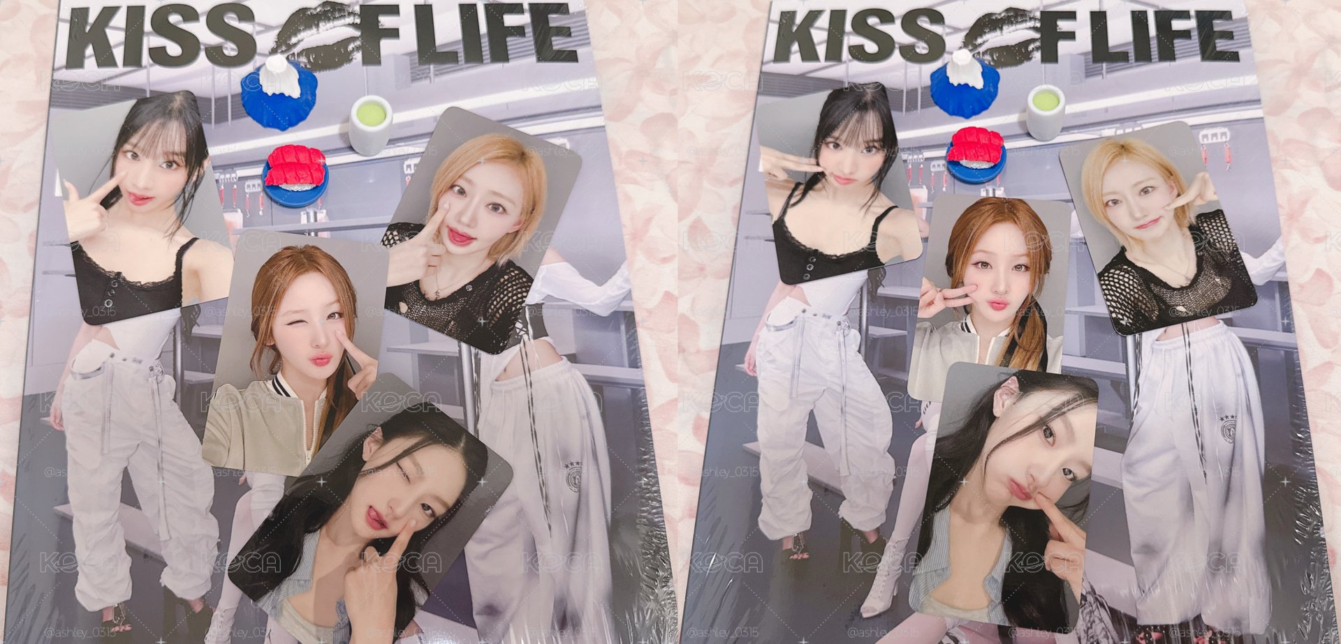 { 三折優惠售 } KISS OF LIFE 日本特典 一卡一專 實卡非常可愛 多帶再給優惠 需要請留言訊息 勿直接下單