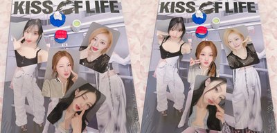 { 四折優惠售 } KISS OF LIFE 日本特典 一卡一專 實卡非常可愛 多帶再給優惠 需要請留言訊息 勿直接下單