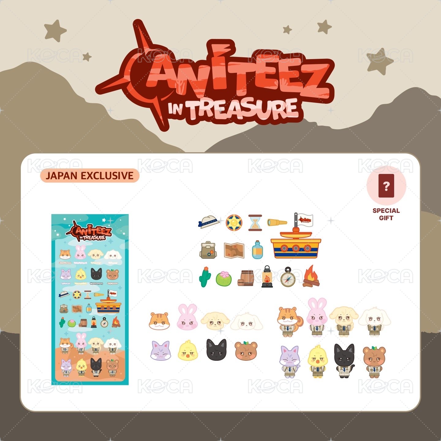 東京快閃限定3D貼紙