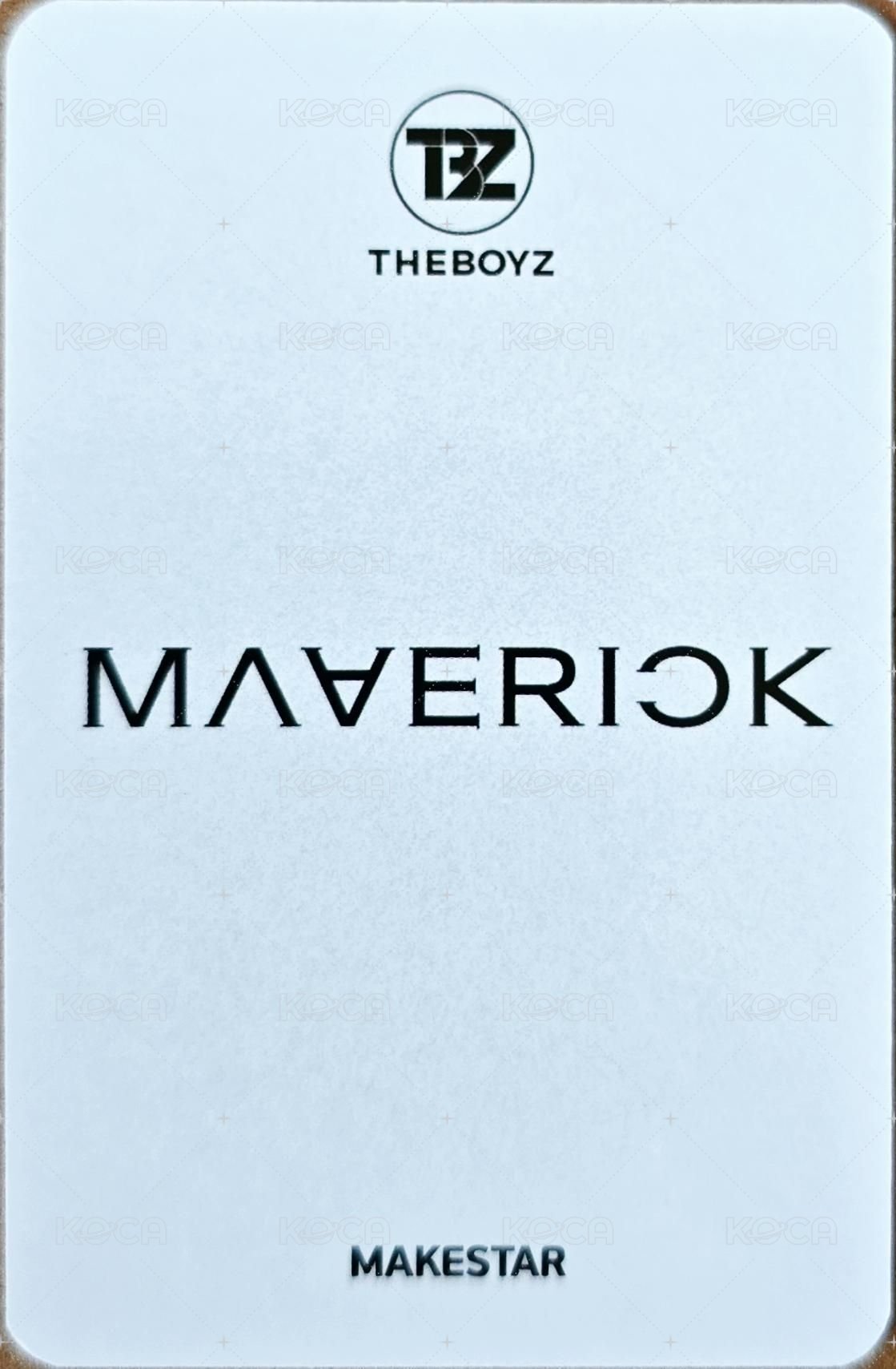 Maverick ms 3.0 簽售卡  背面