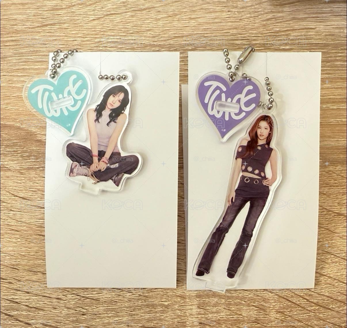 Twice 六巡日周 紗隨機吊飾