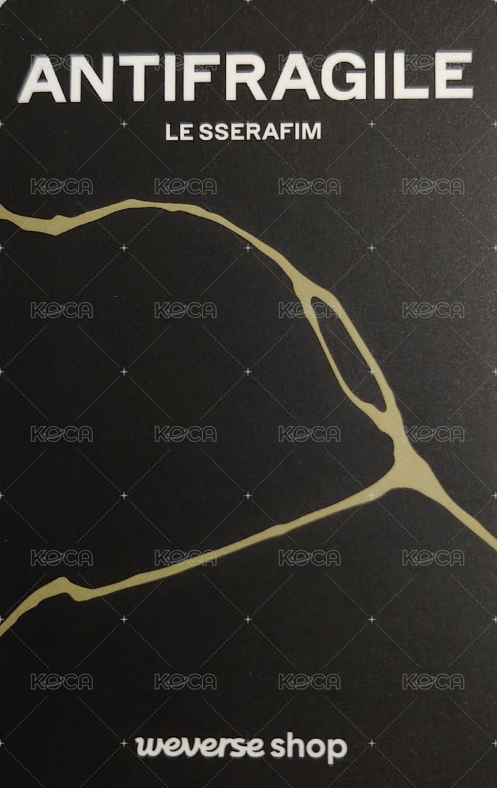 迷二 wvs 電子專預售閃卡 特典卡  背面